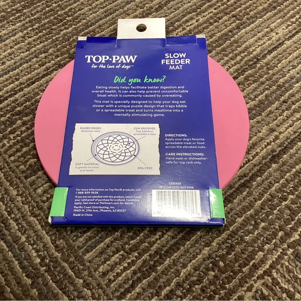 NEW Dog/cat slow feeder mat Set of 2